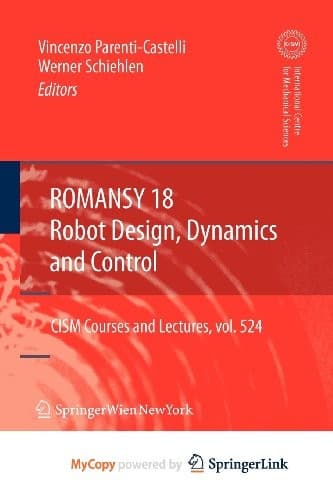 Tapa de ROMANSY 18 - Robot Design, Dynamics and Control