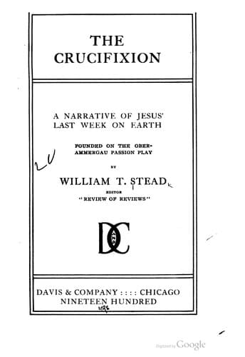 Tapa de The Crucifixion