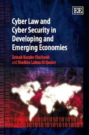 Tapa de Cyber law and cyber security in developing and emerging economies