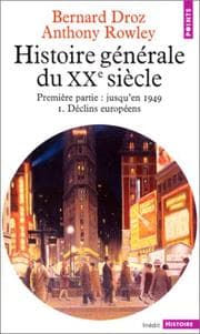 Tapa de Histoire générale du Xxe siècle. Jusqu'en 1949, tome 1
