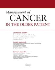 Tapa de Management of cancer in the older patient