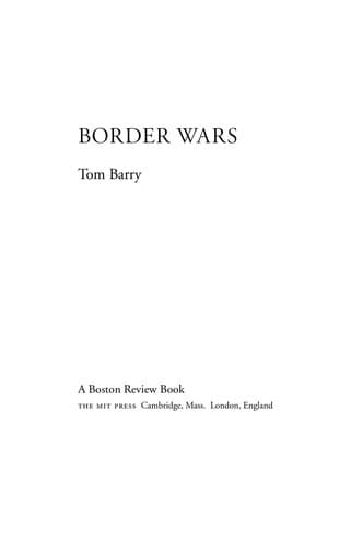 Tapa de Border wars