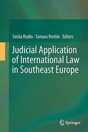 Tapa de Judicial Application of International Law in Southeast Europe