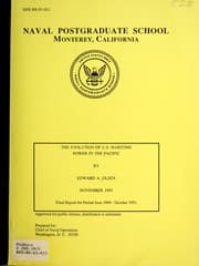 Tapa de The evolution of U.S. maritime power in the Pacific