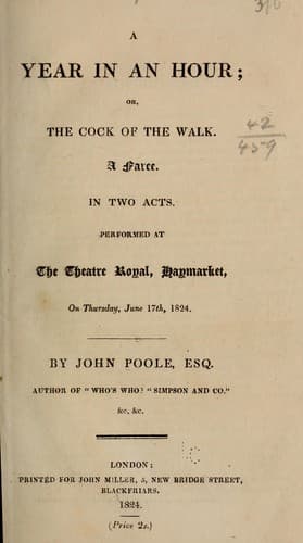 Tapa de A year in an hour