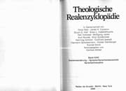 Tapa de Theologische Realenzyklopa die