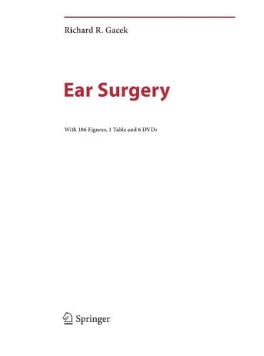 Tapa de Ear Surgery