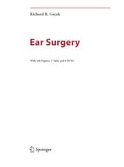 Tapa de Ear Surgery