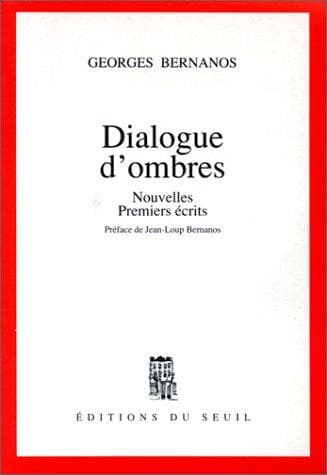 Tapa de Dialogue d'ombres