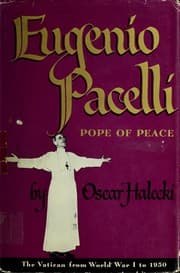 Tapa de Eugenio Pacelli, Pope of peace