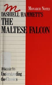 Tapa de Dashiell Hammett's the Maltese Falcon