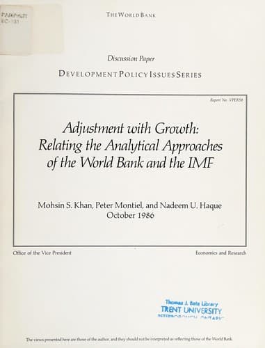 Tapa de Adjustment with growth