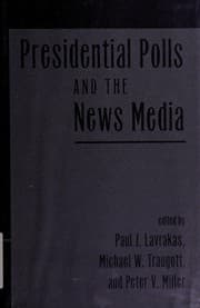 Tapa de Presidential polls and the news media
