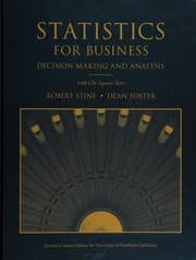 Tapa de Business statistics