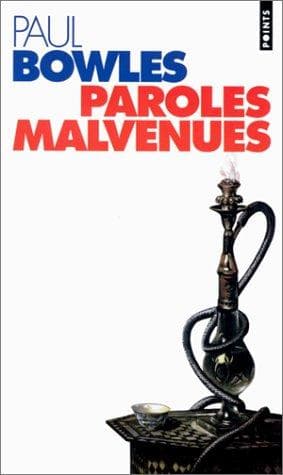 Tapa de Paroles malvenues