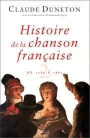 Tapa de Histoire de la chanson française (French Edition)