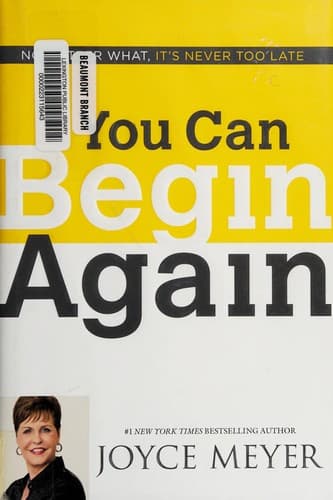 Tapa de You can begin again