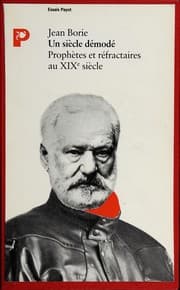 Tapa de Un siècle démodé