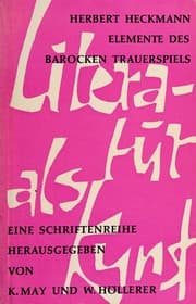Tapa de Elemente des barocken Trauerspiels