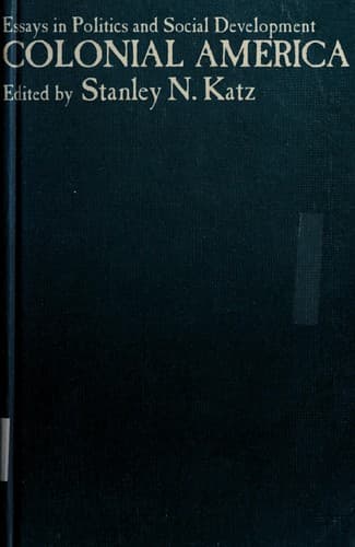 Tapa de Colonial America