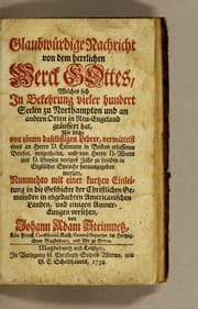 Tapa de Faithful narrative of the surprising work of God