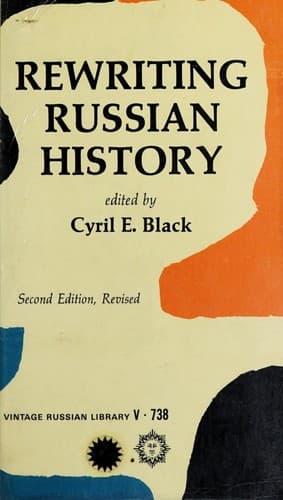 Tapa de Rewriting Russian history