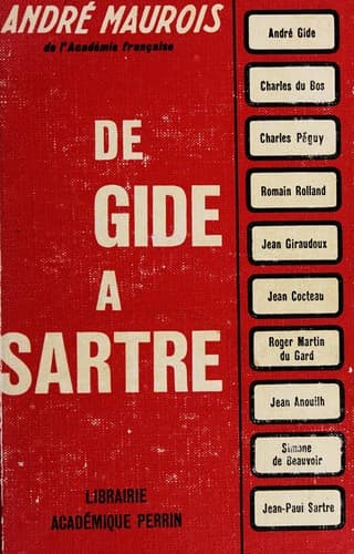 Tapa de De Gide a Sartre