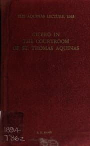 Tapa de Cicero in the courtroom of St. Thomas Aquinas