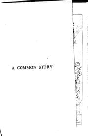 Tapa de A Common Story: A Novel