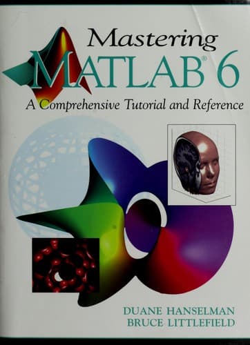 Tapa de Mastering MATLAB 6