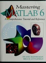 Tapa de Mastering MATLAB 6