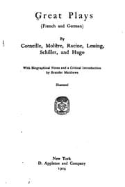 Tapa de Great plays (French and German)