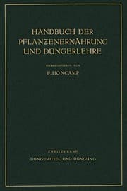 Tapa de Düngemittel und Düngung
