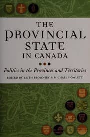 Tapa de The provincial state in Canada