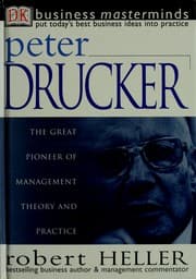 Tapa de Peter Drucker