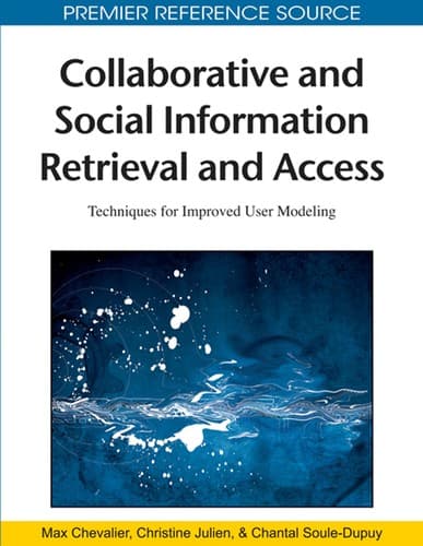 Tapa de Collaborative and social information retrieval and access