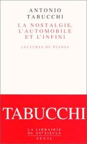 Tapa de La nostalgie, l'automobile et l'infini