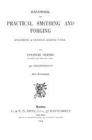 Tapa de Handbook of practical smithing and forging