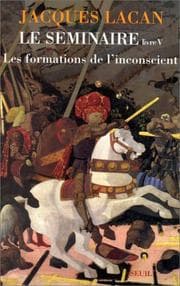 Tapa de Les formations de l'inconscient, 1957-1958