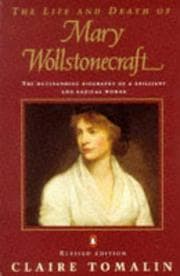 Tapa de The life and death of Mary Wollstonecraft