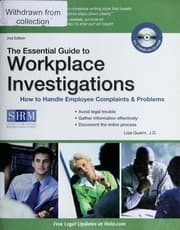 Tapa de The essential guide to workplace investigations