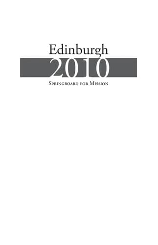 Tapa de Edinburgh 2010