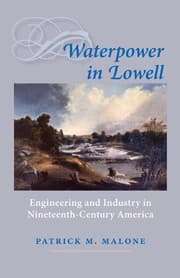 Tapa de Waterpower in Lowell