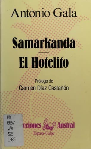 Tapa de Samarkanda ; El hotelito