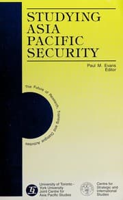Tapa de Studying Asia Pacific security