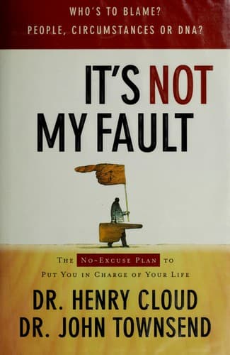 Tapa de It's not my fault