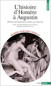 Tapa de L'histoire d'Homère à Augustin