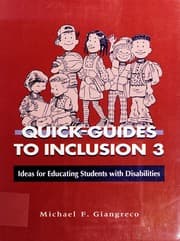 Tapa de Quick-guides to inclusion 3