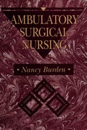 Tapa de Ambulatory surgical nursing