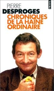 Tapa de Chroniques De La Haine Ordinaire (French Edition)